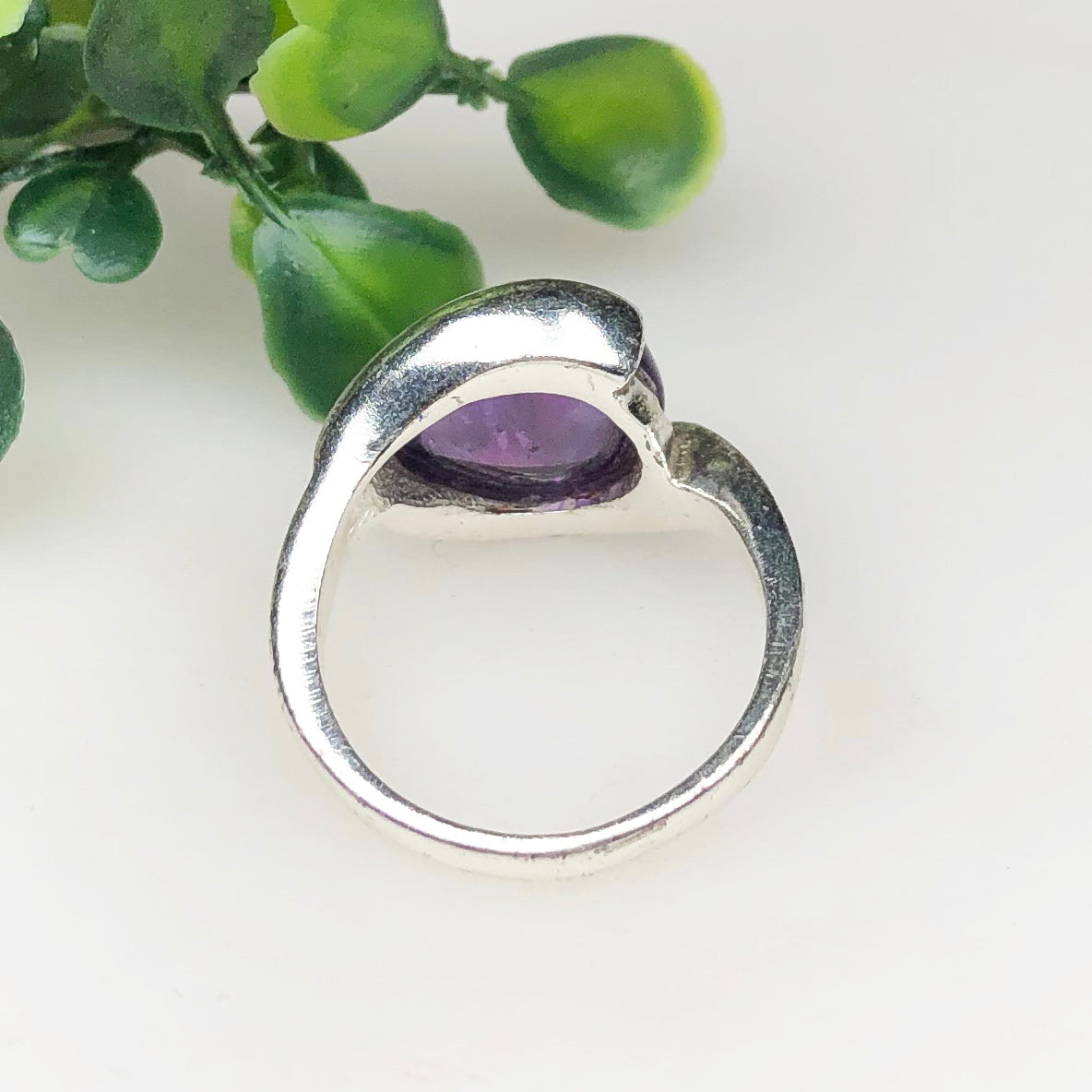 Regal Purple Amethyst Ring for Women