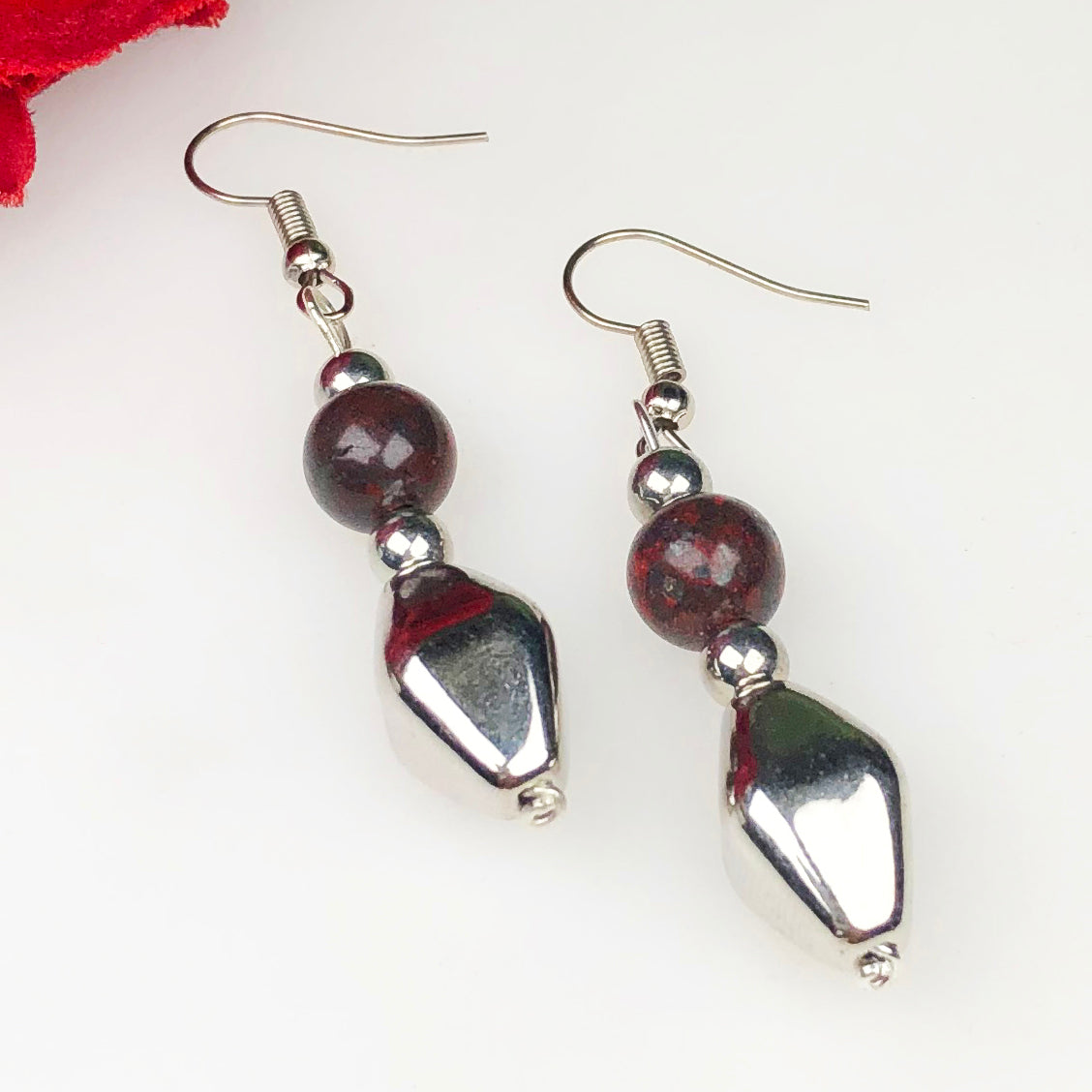 Brown Jasper Earrings