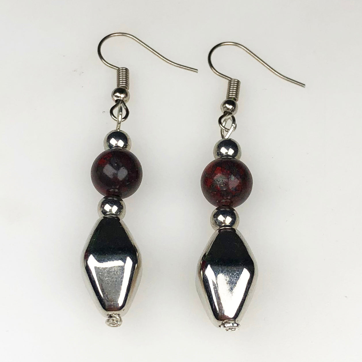 Brown Jasper Earrings