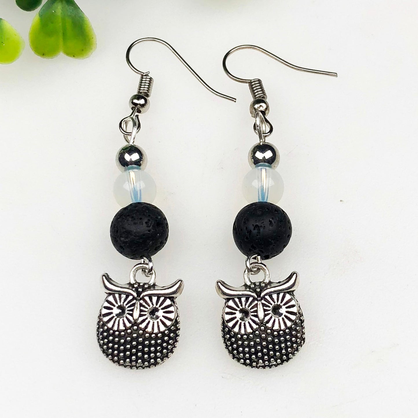 Opalite Lava Earrings for Women and Girls