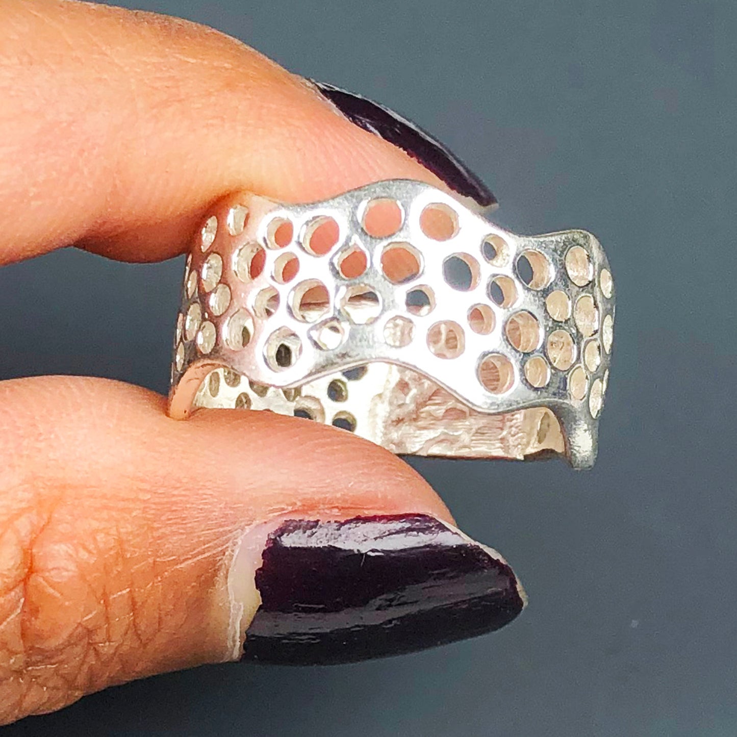 Tibet Sliver Ring for women and Girls stylish skin friendly nickle free, Wrap Around