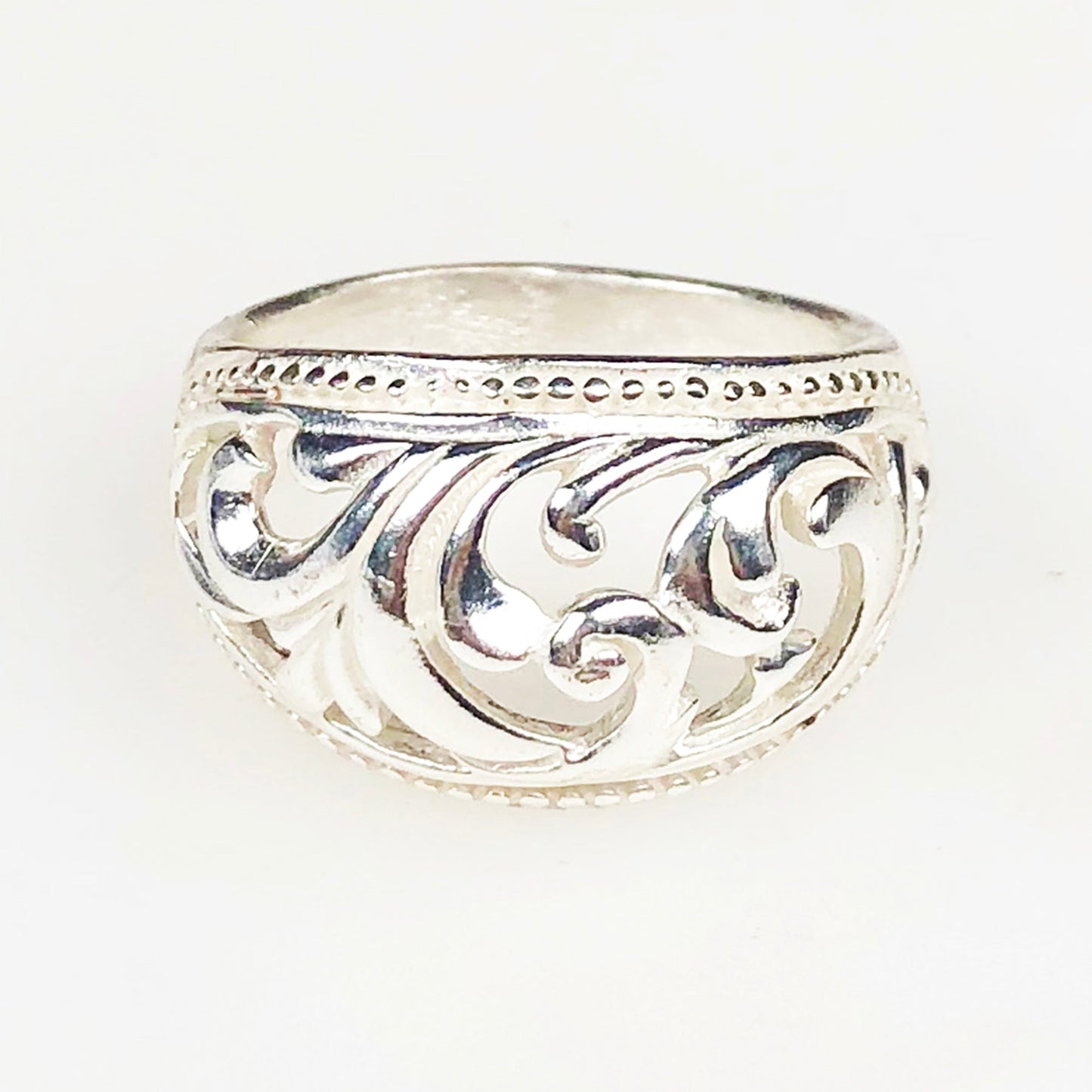 Tibet Sliver Ring for women and Girls stylish skin friendly nickle free,Elegant Design