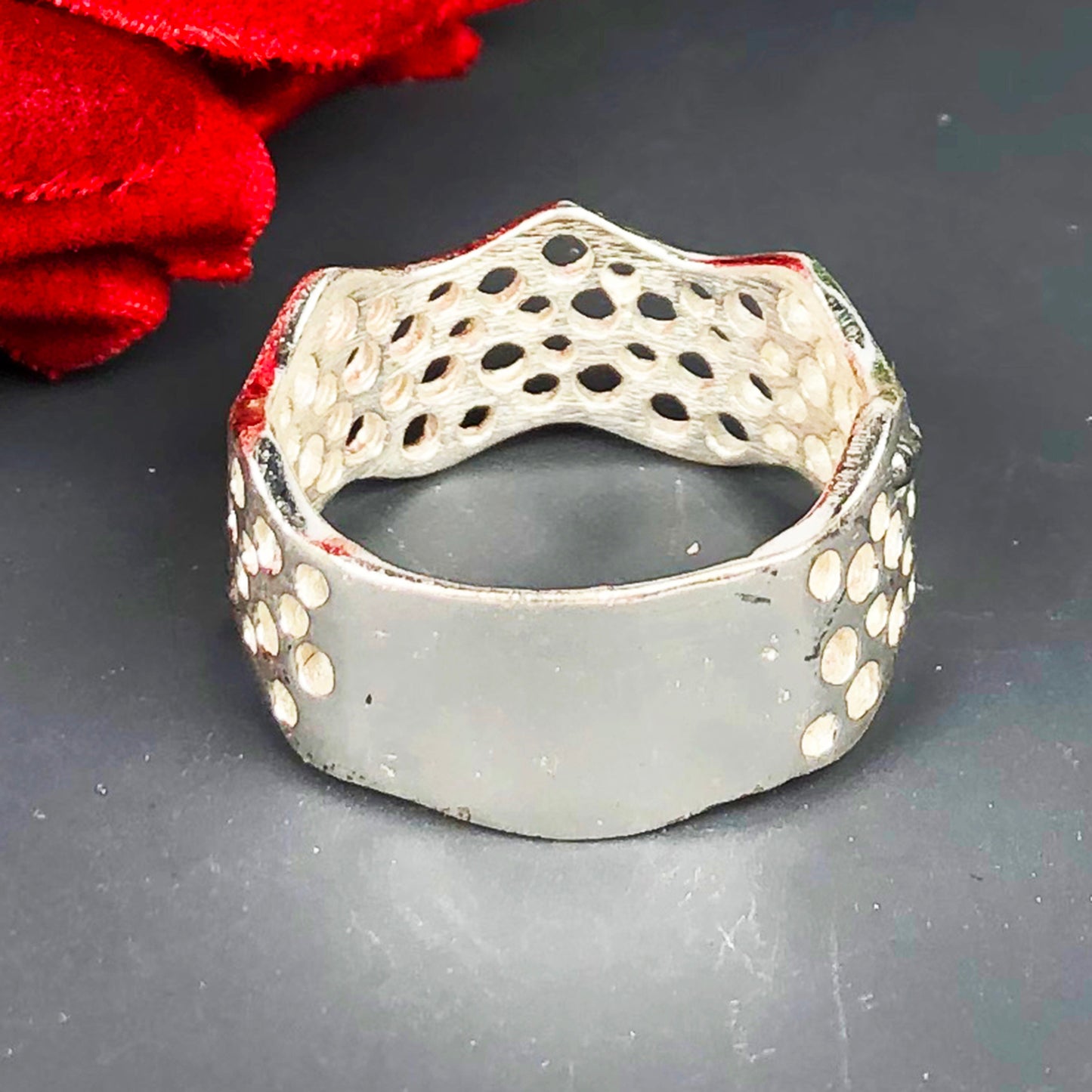 Tibet Sliver Ring for women and Girls stylish skin friendly nickle free,Very pretty Design