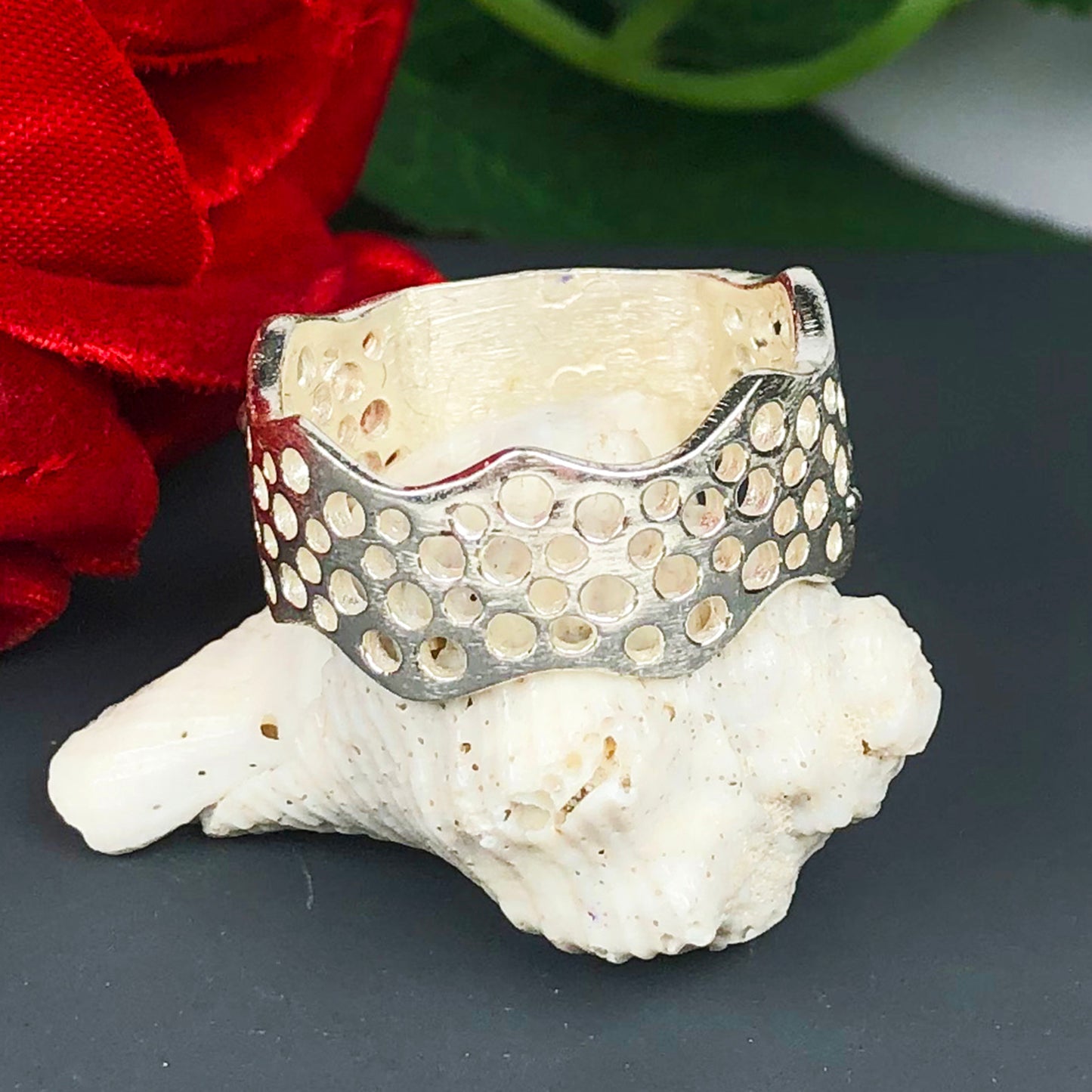 Tibet Sliver Ring for women and Girls stylish skin friendly nickle free,Very pretty Design