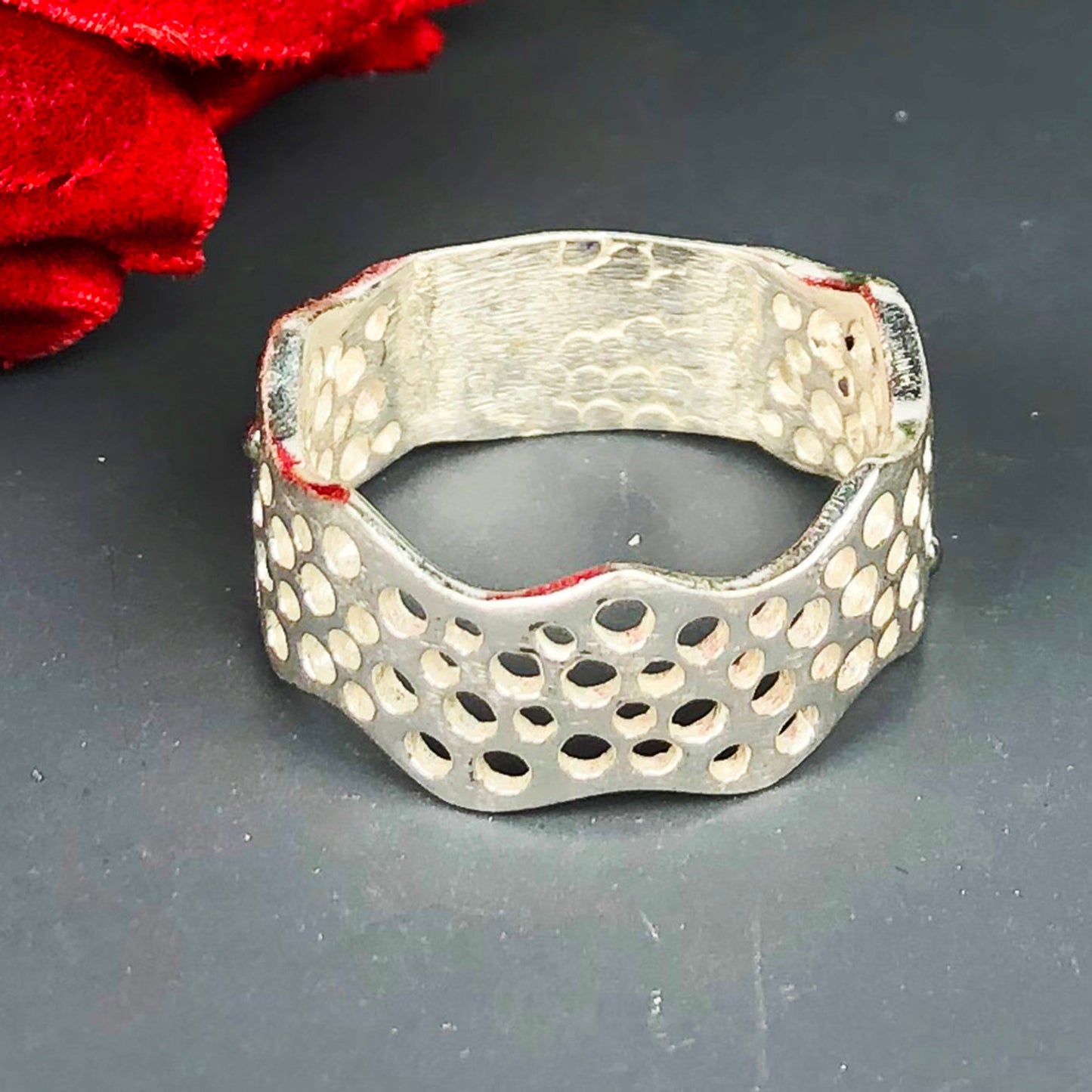 Tibet Sliver Ring for women and Girls stylish skin friendly nickle free,Very pretty Design