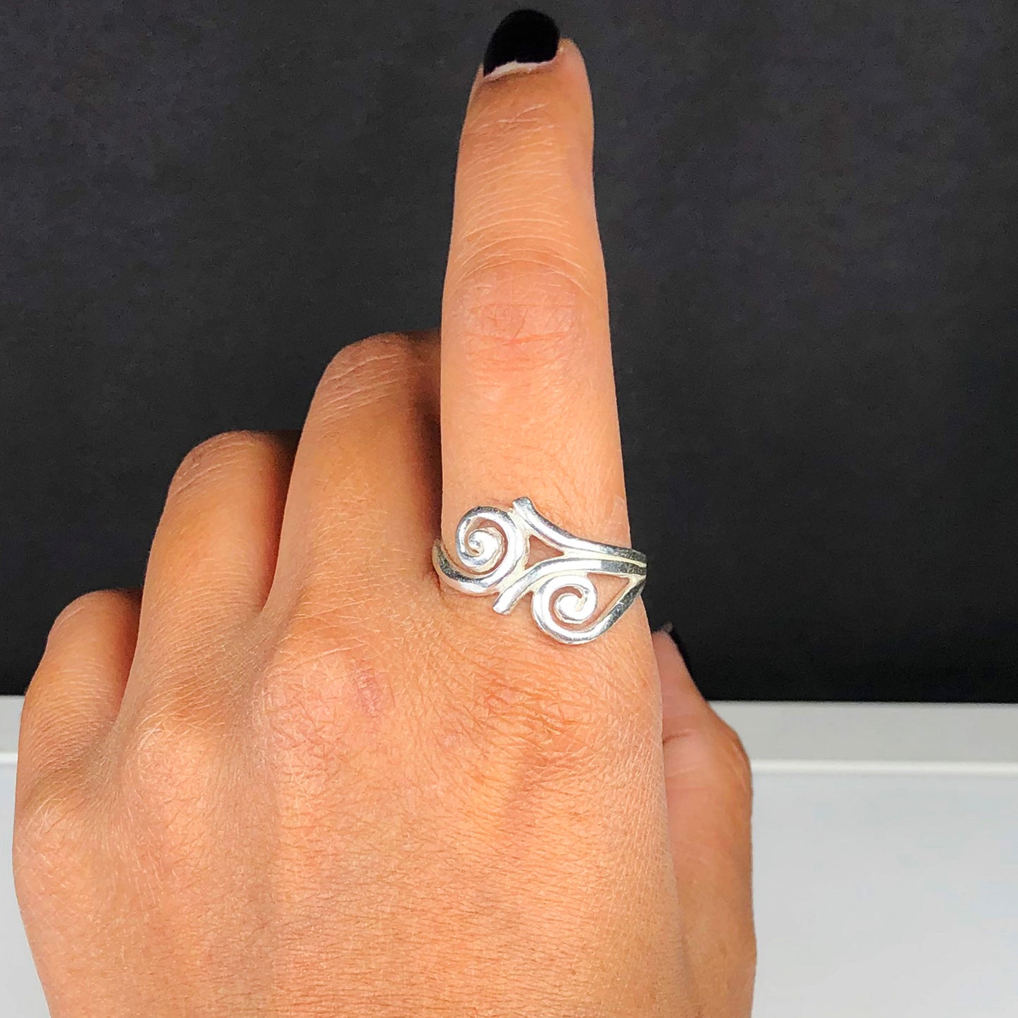 Tibet Sliver Ring for women and Girls stylish skin friendly nickle free,Superb Design