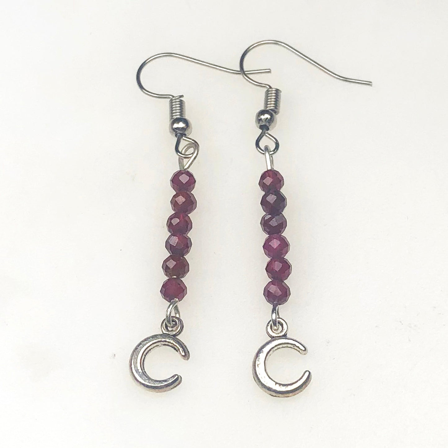 Red GarnetEarrings for Women and Girls