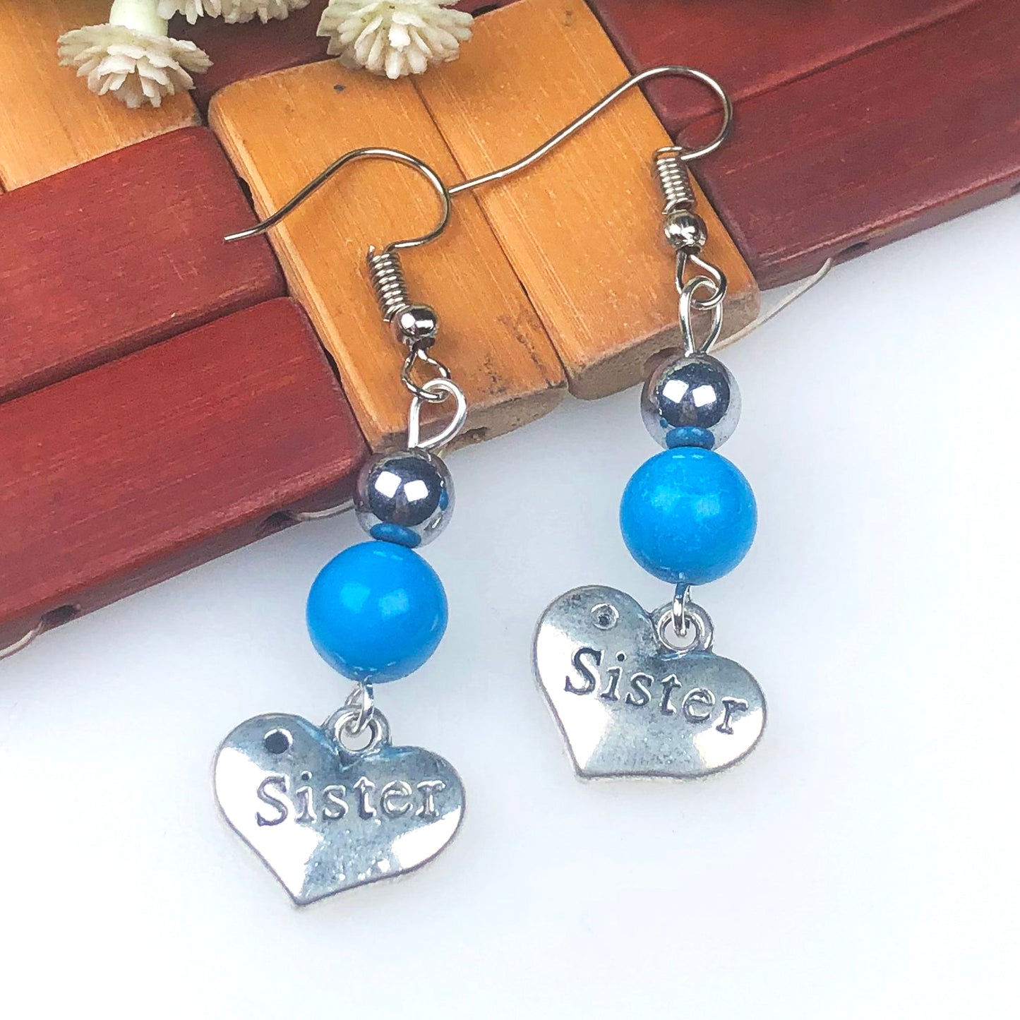Howlite Earrings for Women and Girls