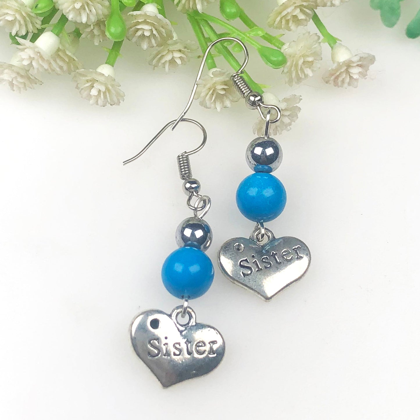 Howlite Earrings for Women and Girls