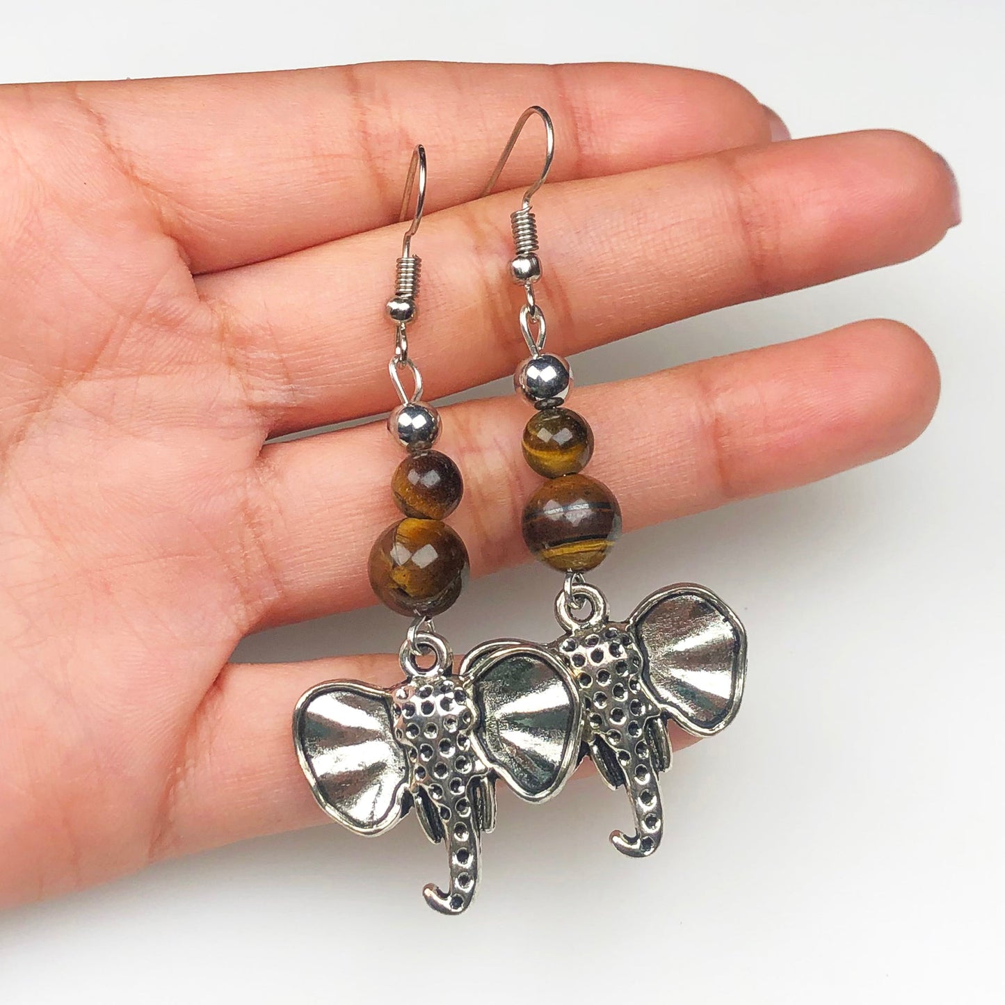 Tiger Eye Earrings for Women and Girls