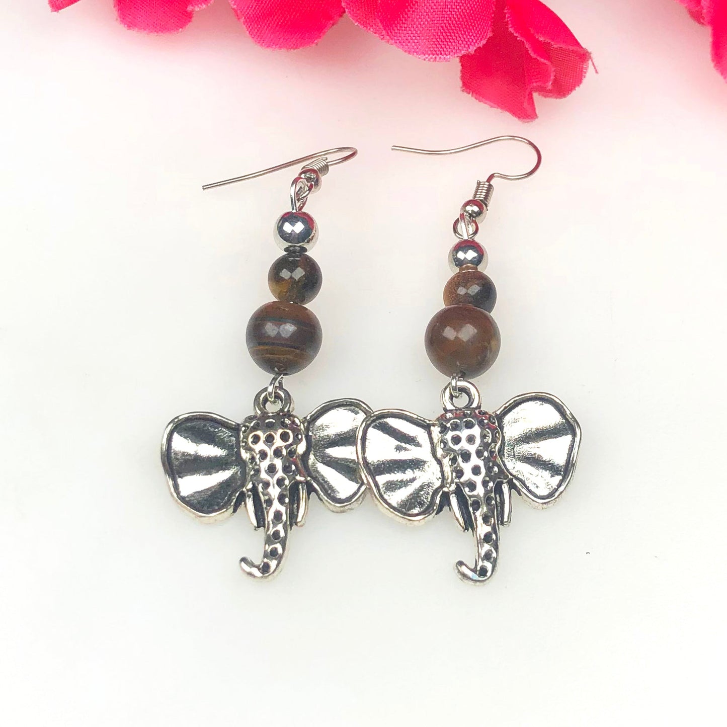 Tiger Eye Earrings for Women and Girls
