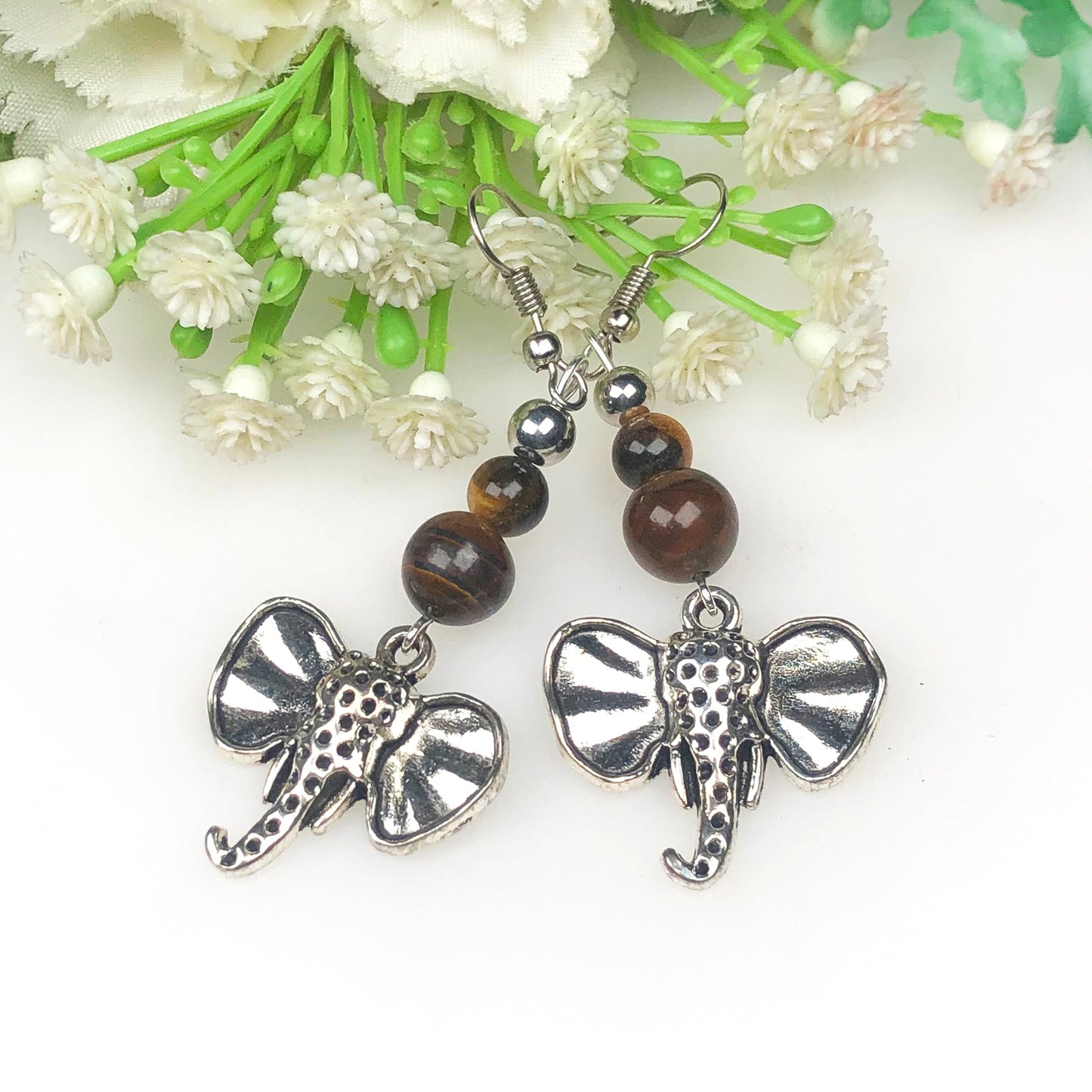 Tiger Eye Earrings for Women and Girls