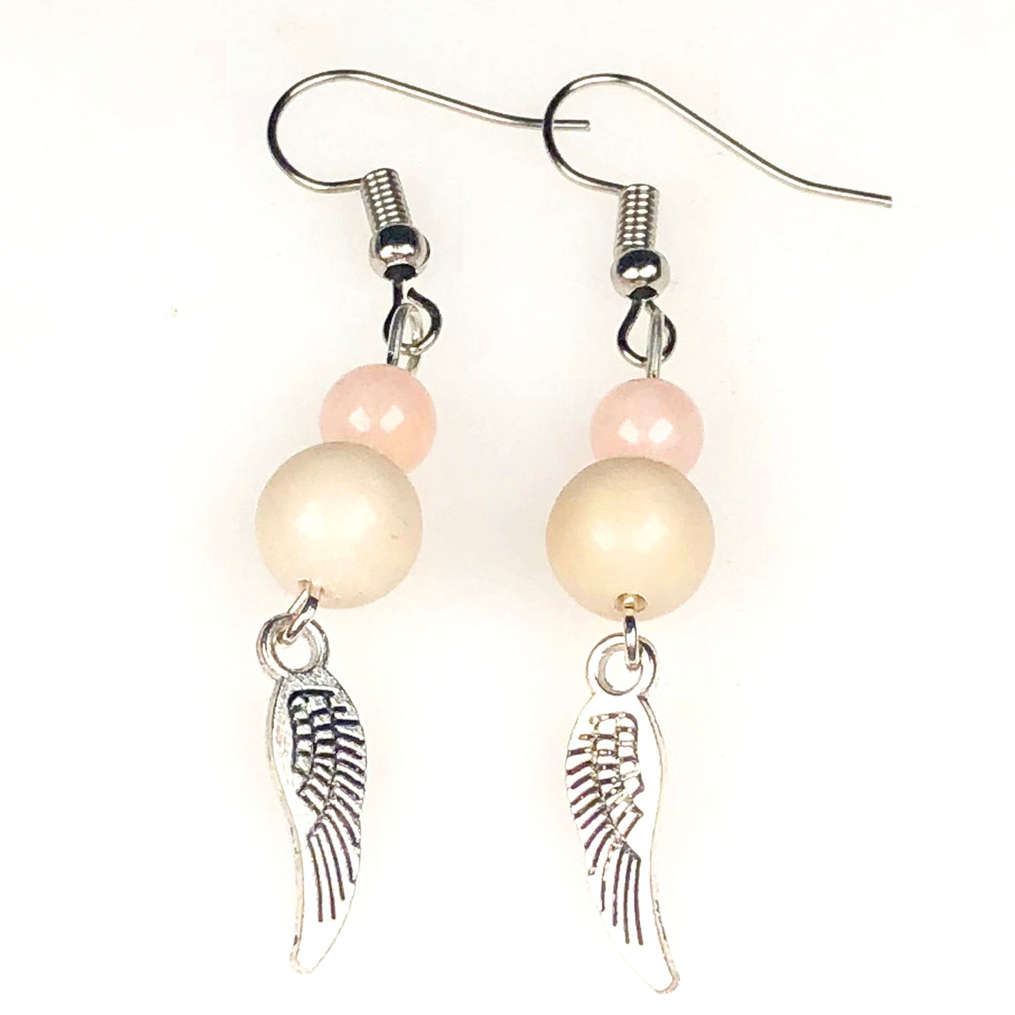 Pink Opal Earrings for Women and Girls