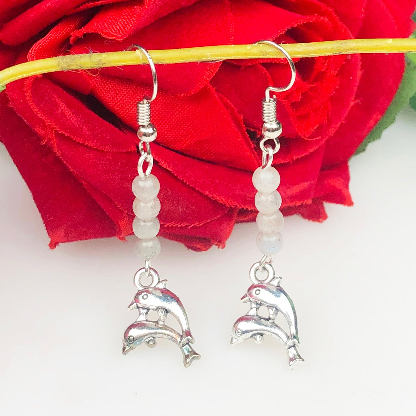 Labrodorite Earrings for Women and Girls