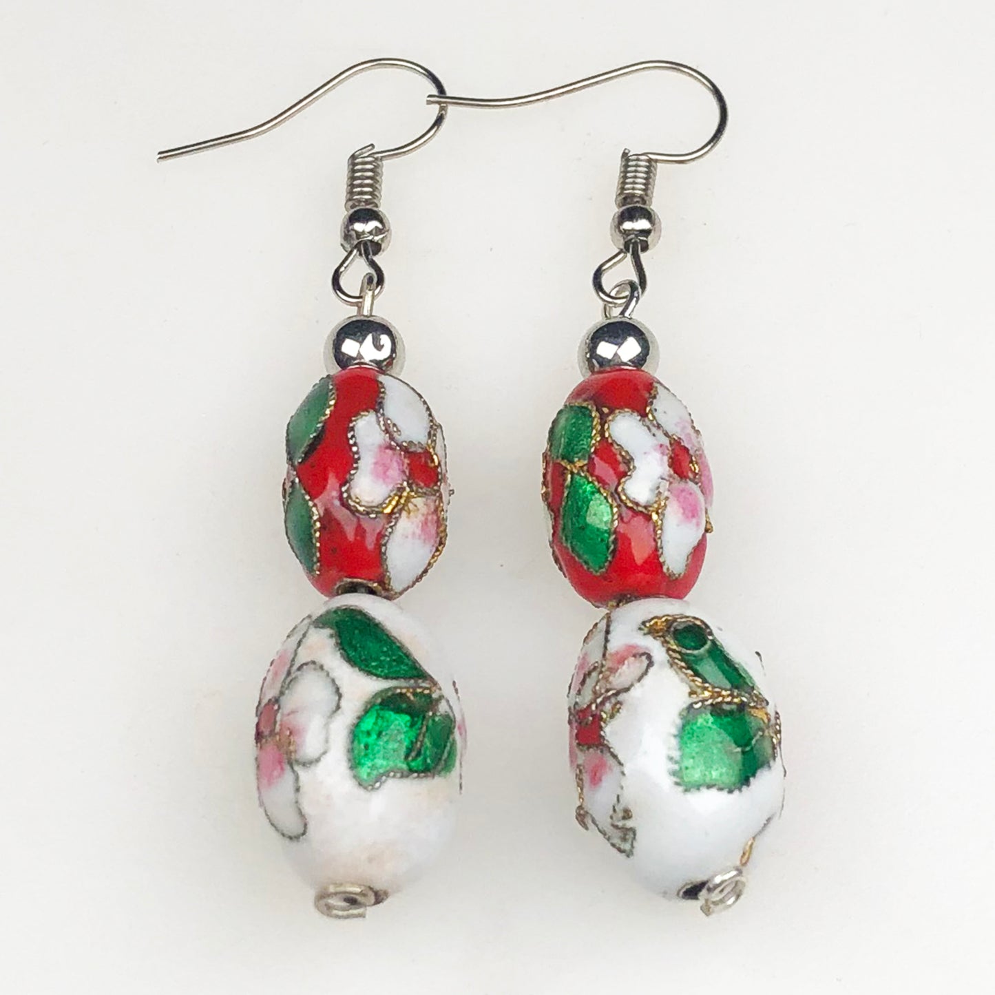 Natural Gemstone Tensa Beads Earrings for Women and Girls