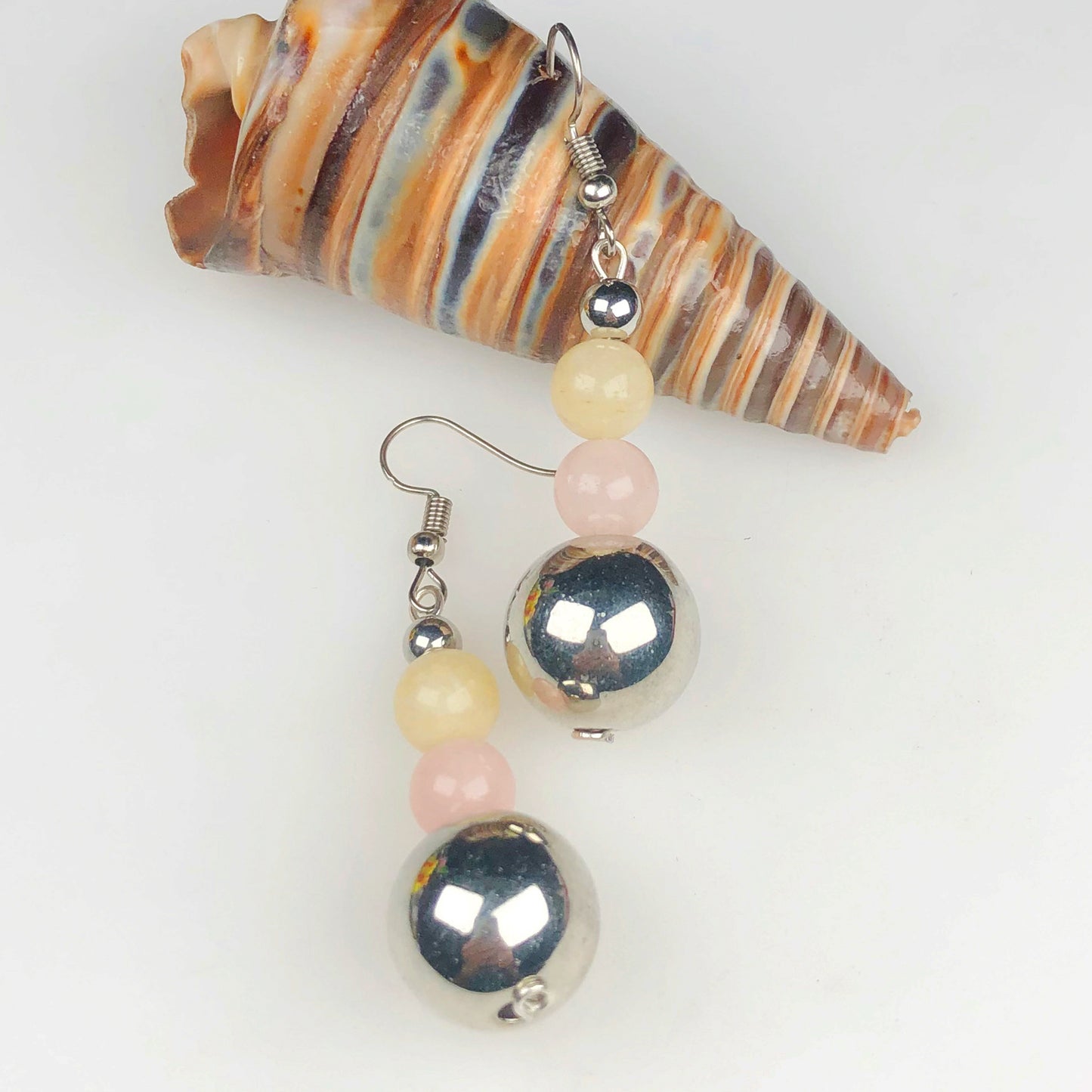 Natural Gemstone Onyx Earrings for Women and Girls