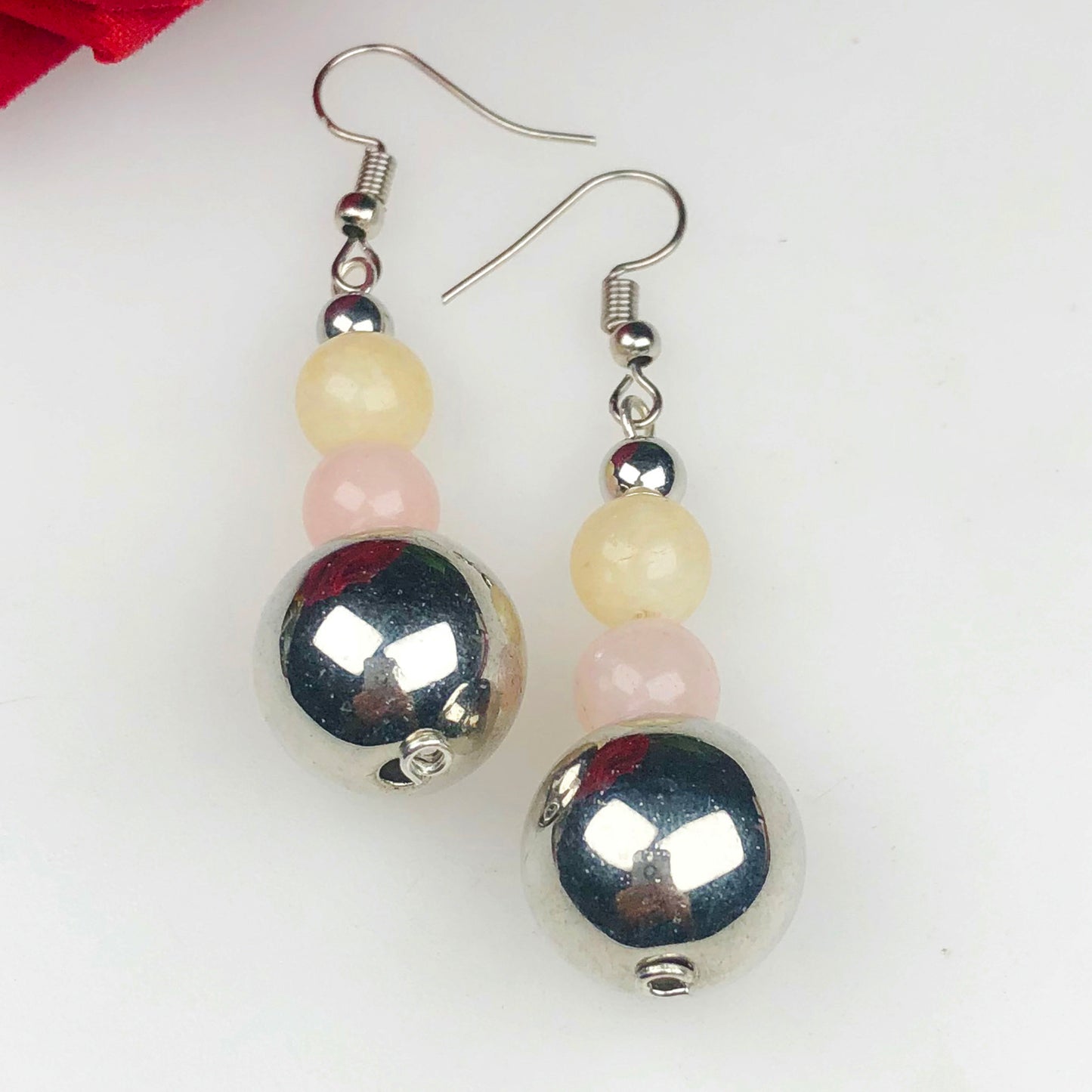 Natural Gemstone Onyx Earrings for Women and Girls