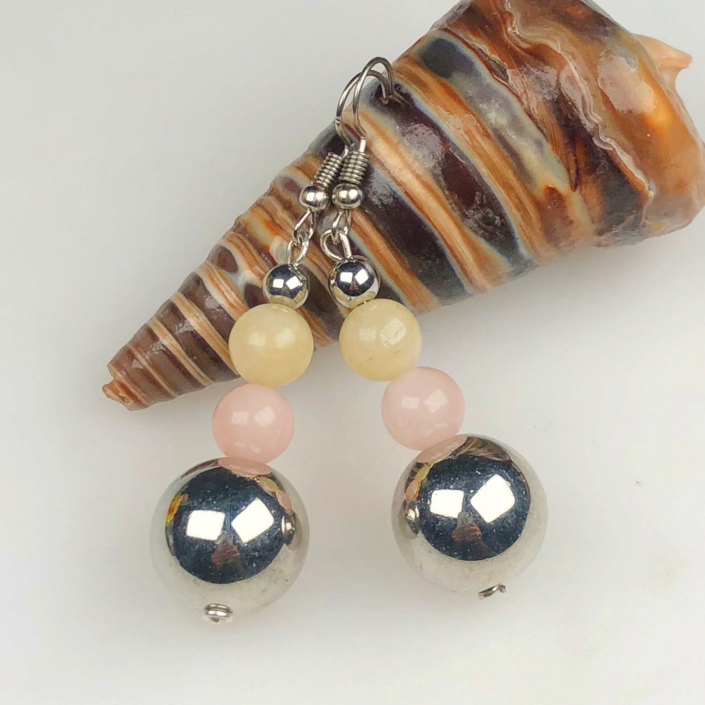 Natural Gemstone Onyx Earrings for Women and Girls