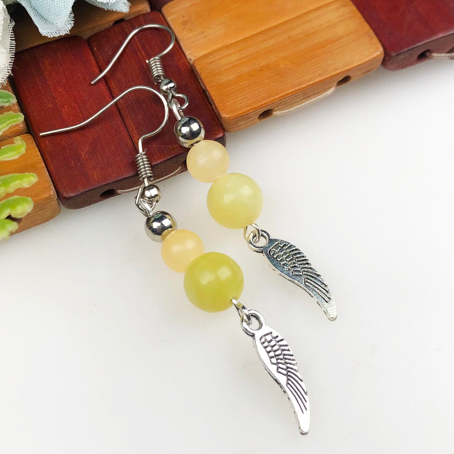 Natural Gemstone Incredible Onyx and Agate Earrings for Women and Girls