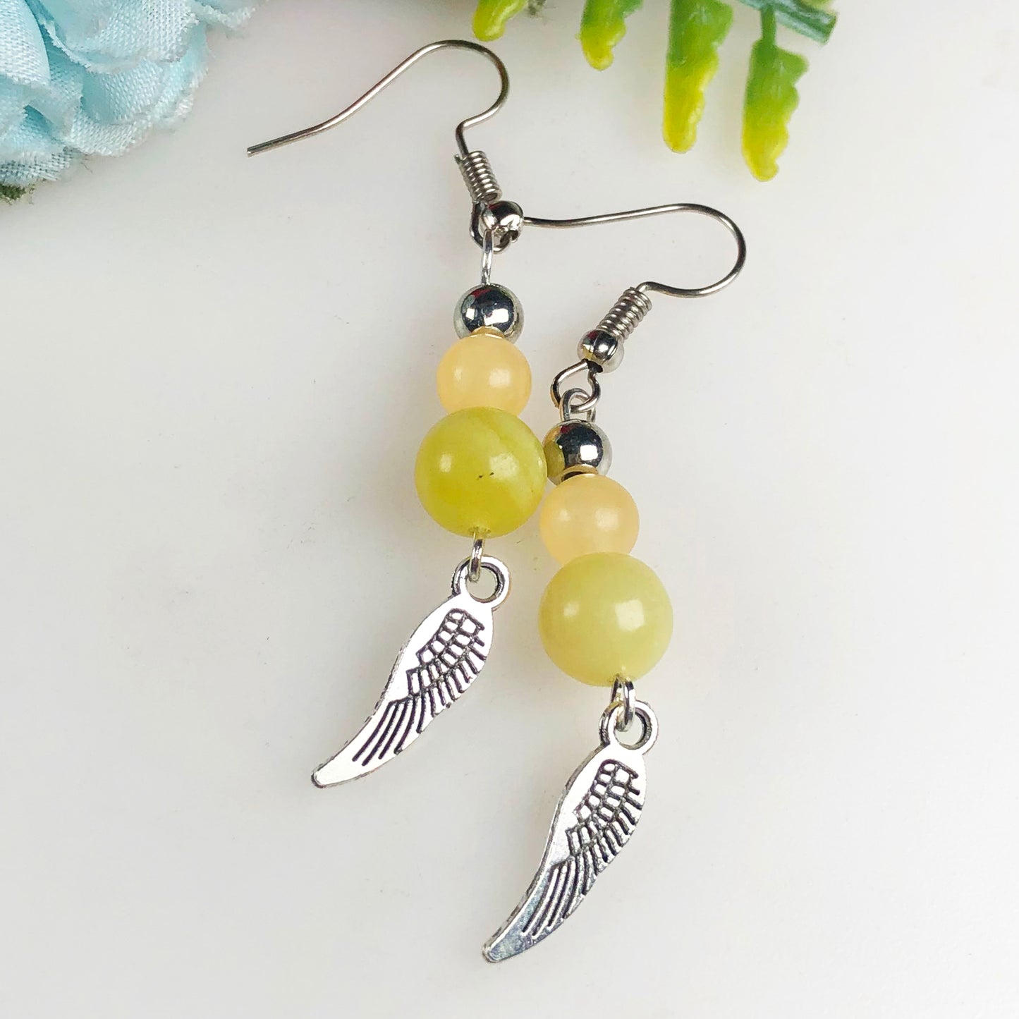 Natural Gemstone Incredible Onyx and Agate Earrings for Women and Girls