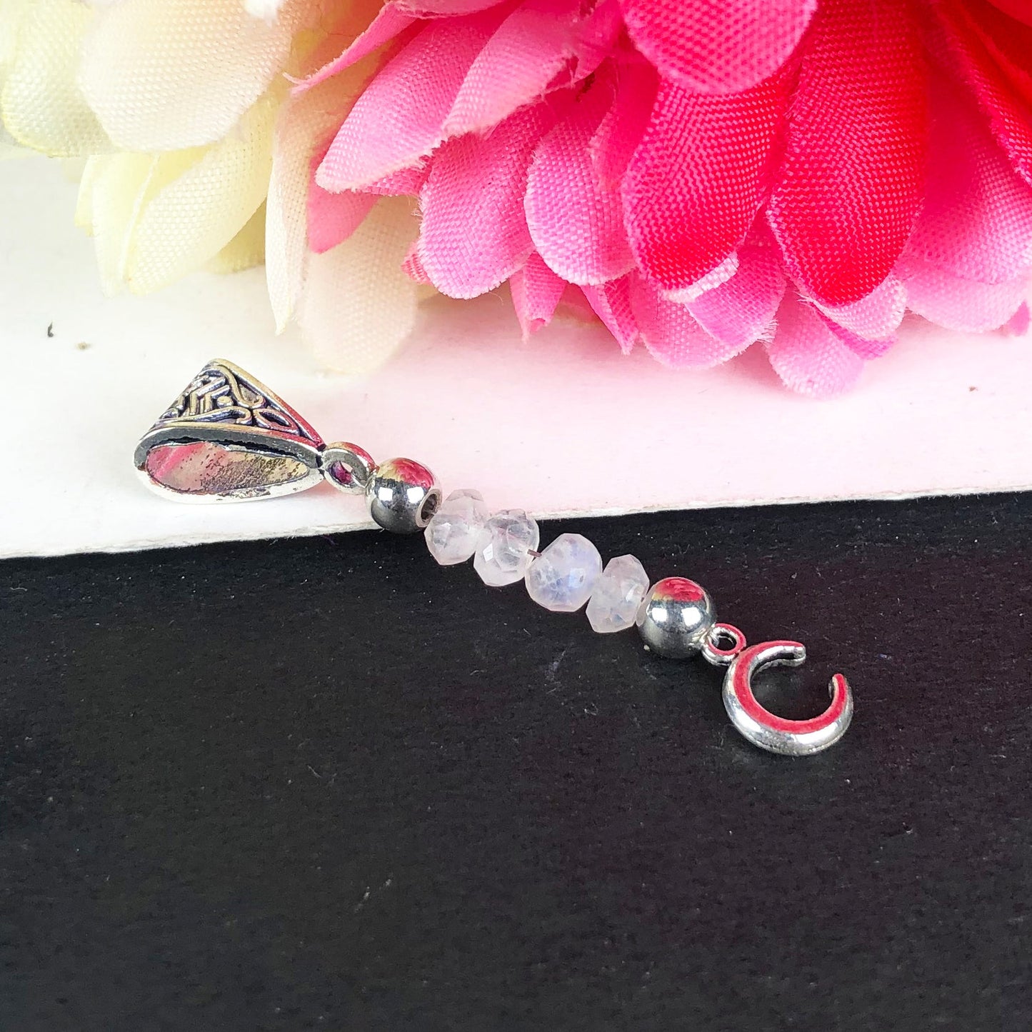 White Moonstone Pendant Healing for Women and Girls Pendant