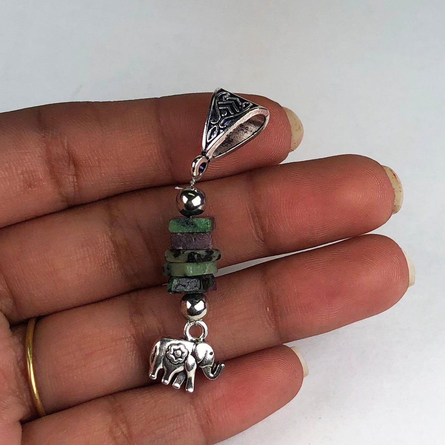 Green Tourmaline Pendant Healing for Women and Girls Pendant
