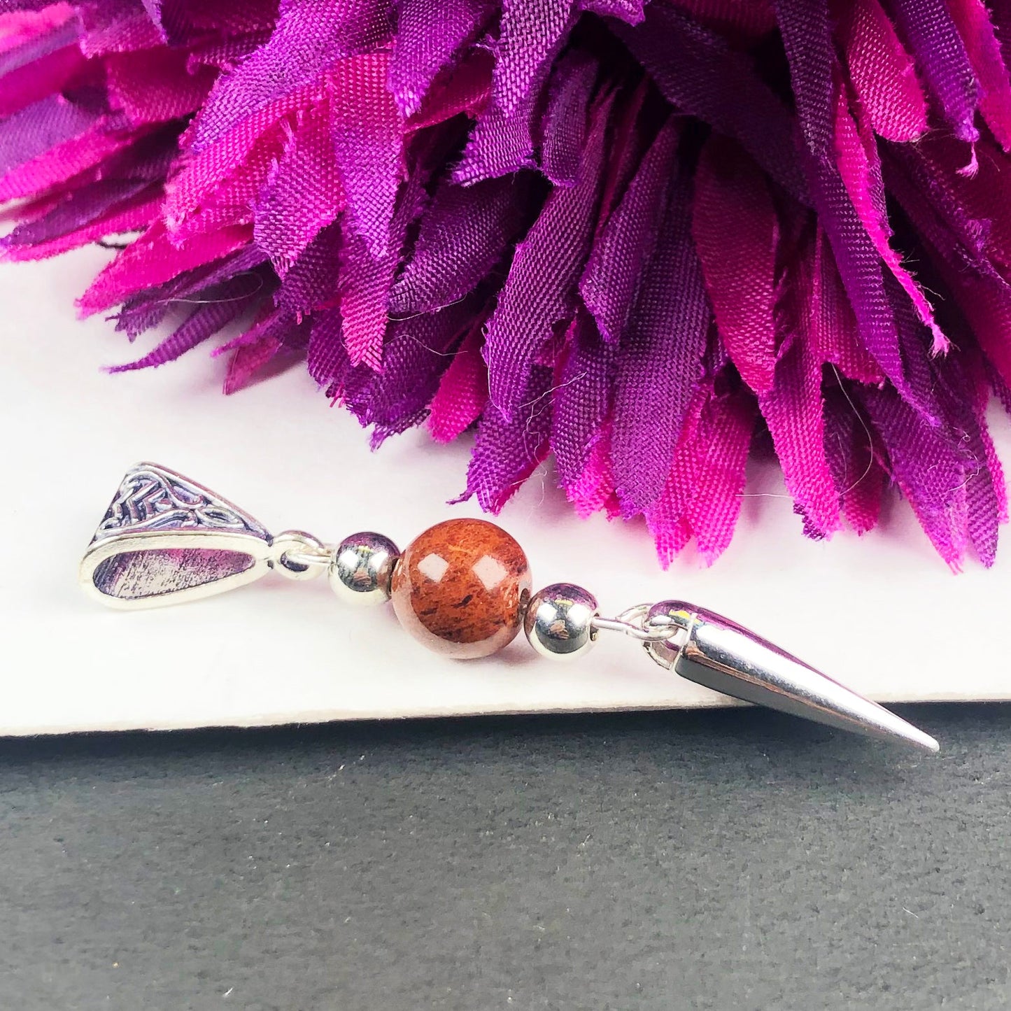 Brown Jasper Pendant Healing for Women and Girls Pendant