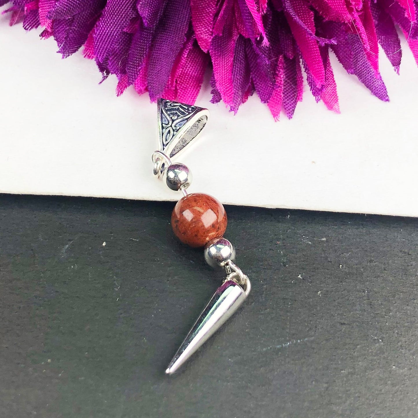 Brown Jasper Pendant Healing for Women and Girls Pendant