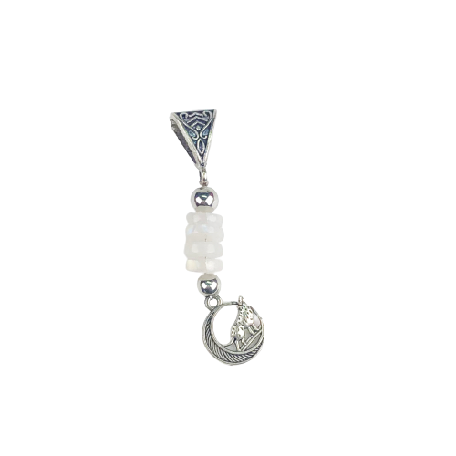 Lovely White Moonstone Pendant Healing for Women and Girls Pendant