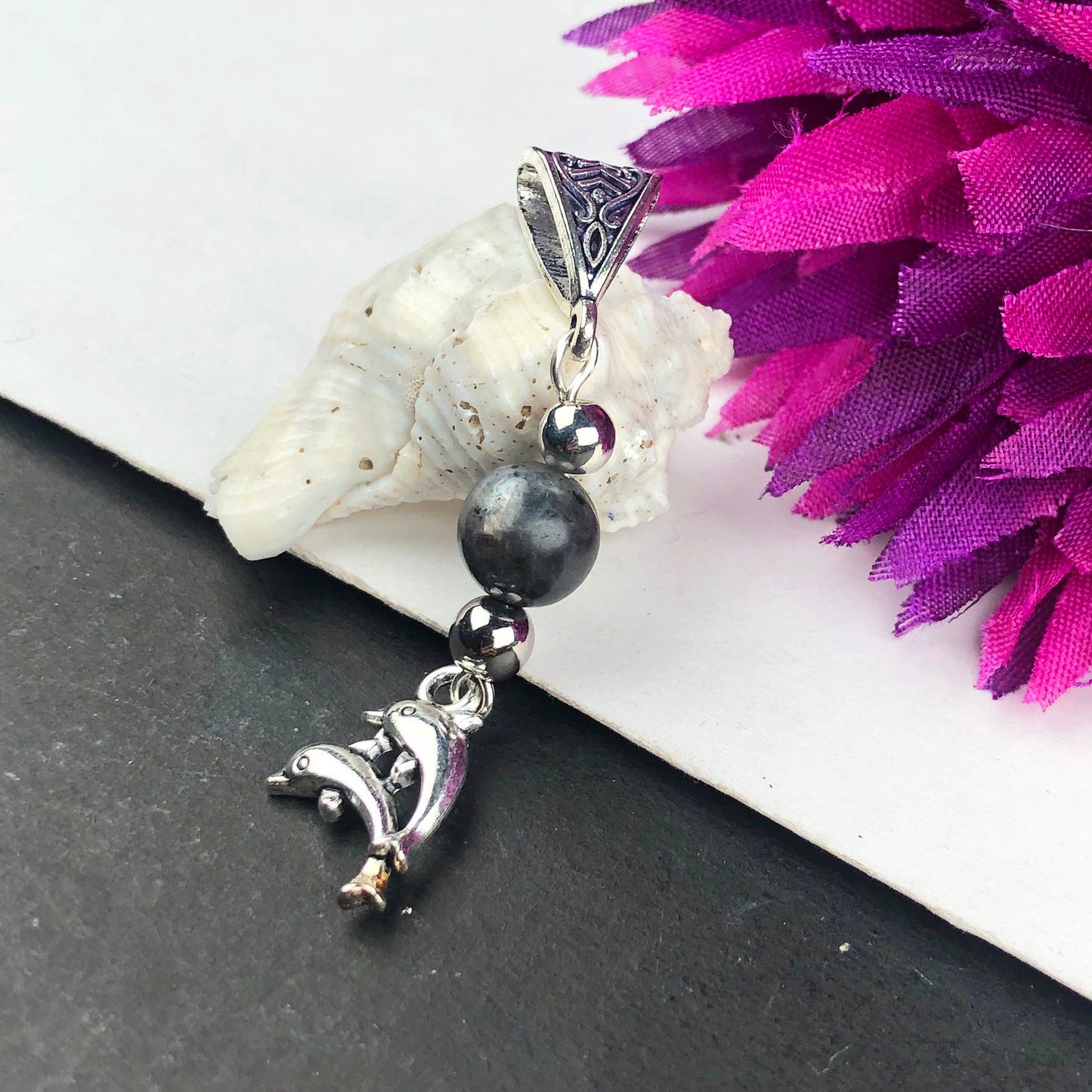 Grey Moonstone Pendant Healing for Women and Girls Pendant
