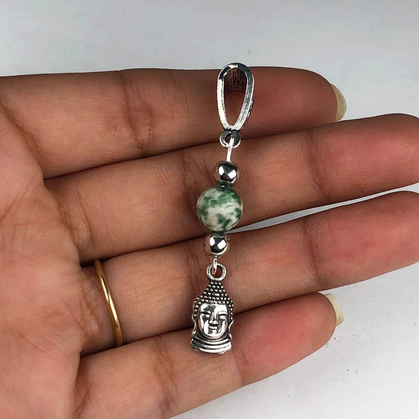 Green Ocean Jasper Pendant Healing for Women and Girls Pendant