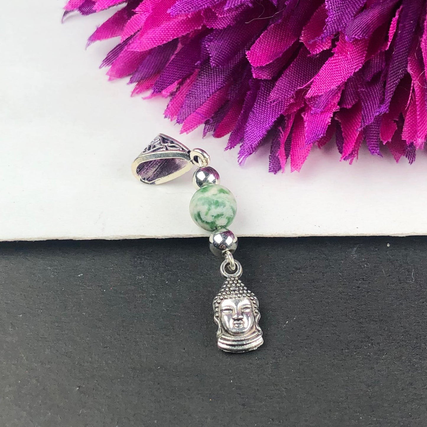 Green Ocean Jasper Pendant Healing for Women and Girls Pendant