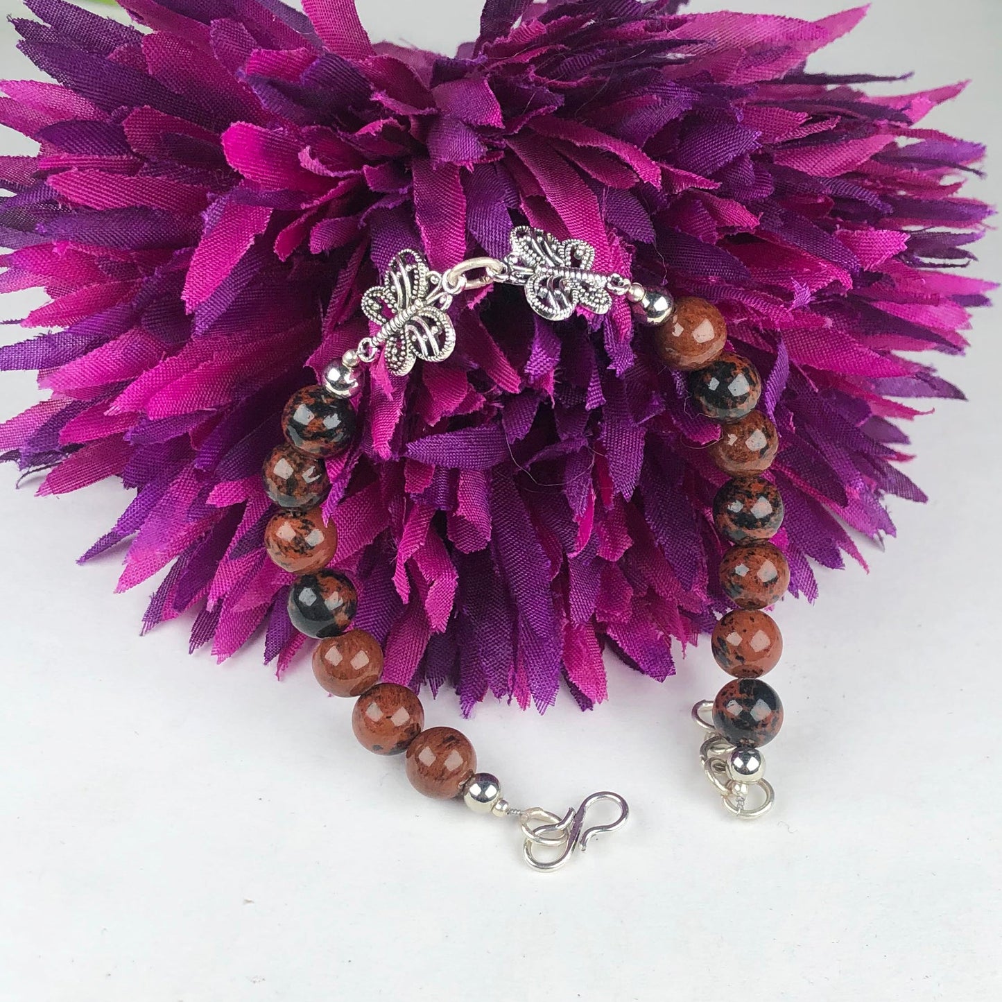 Gorgeous Brown Jasper Bracelet Healing Adjustable