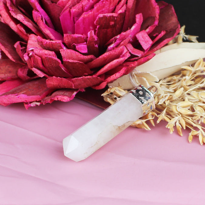 Wonderful Pink Rose Quartz Pendant