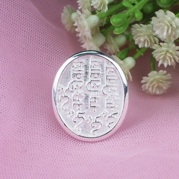 Fashionable Tibet Silver Ring Main Metal Brass, Silver Coated