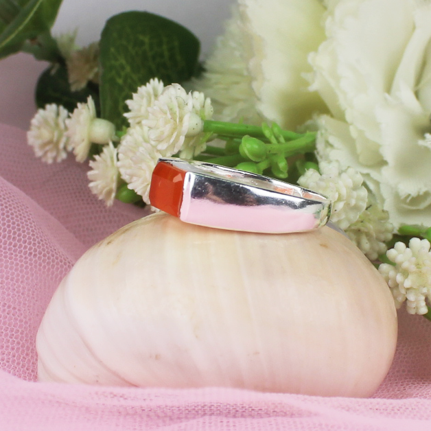Amazing Carnelian Ring for Women and Girls