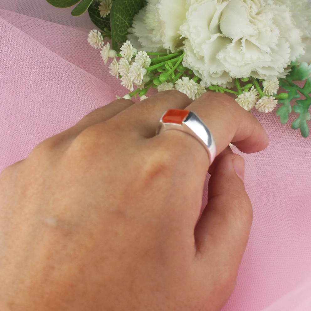 Amazing Carnelian Ring for Women and Girls