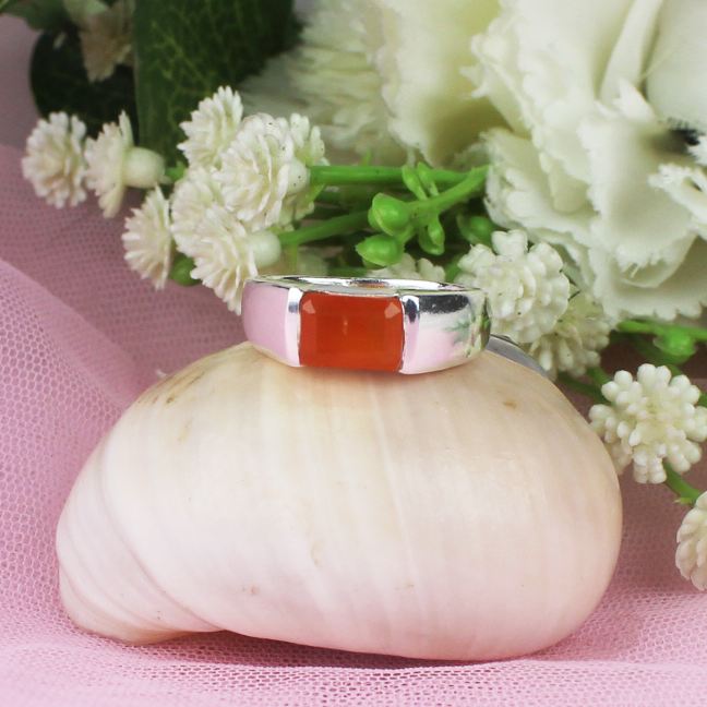 Amazing Carnelian Ring for Women and Girls