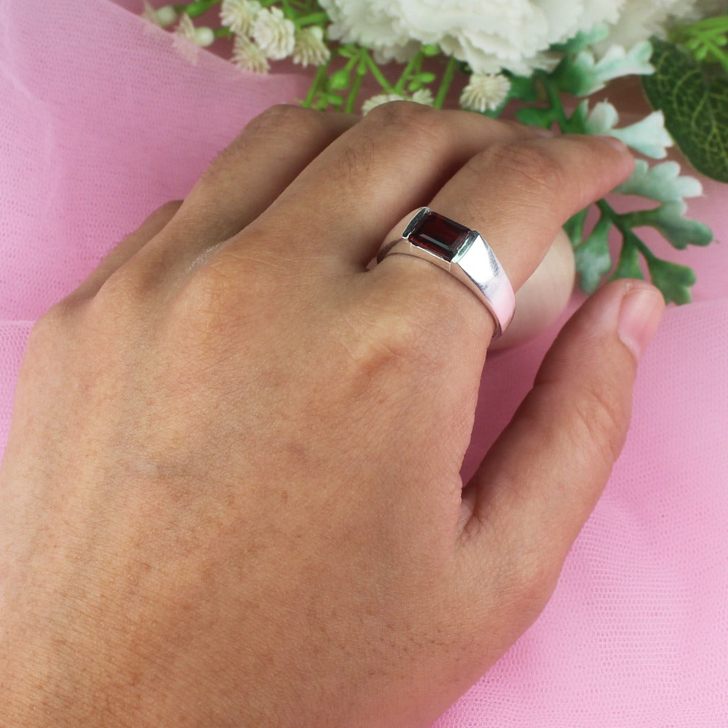Fantastic Red Ruby Ring for Women and Girls