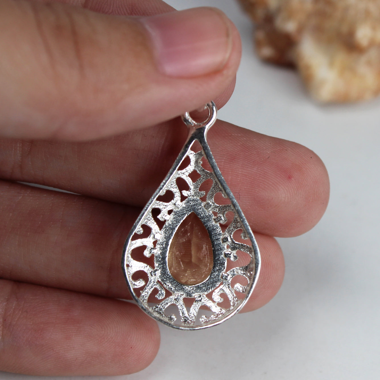 Fantastic Green Peridot Pendant