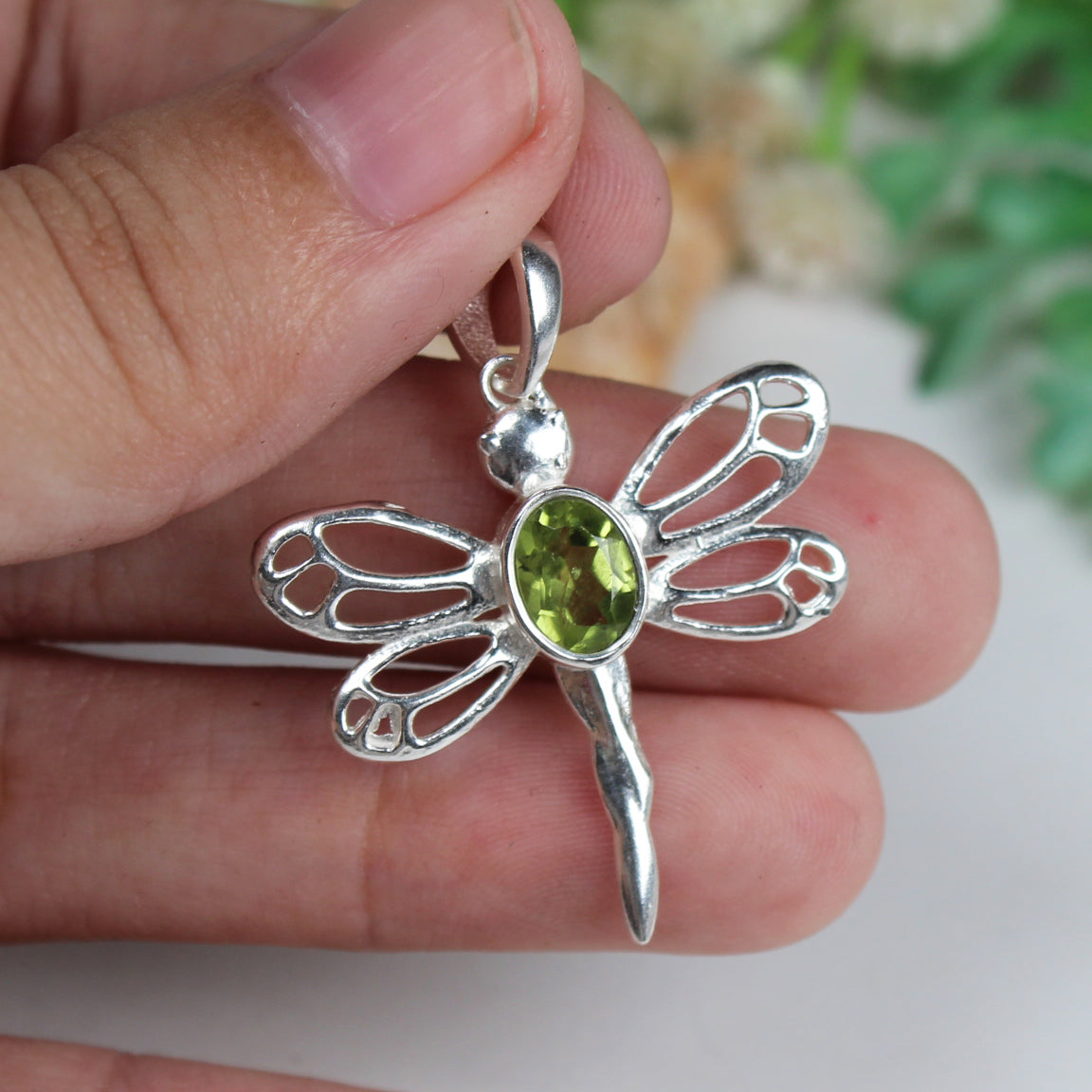 Wonderful Green Peridot Pendant