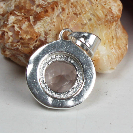 Gorgeous Pink Rose Quartz Pendant