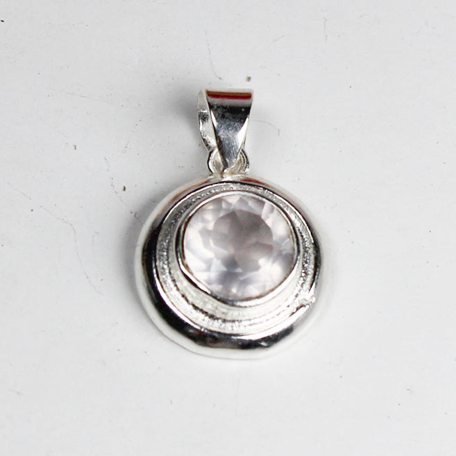 Gorgeous Pink Rose Quartz Pendant