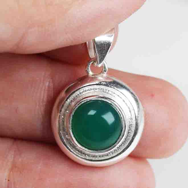 Fantastic Green Onyx Pendant