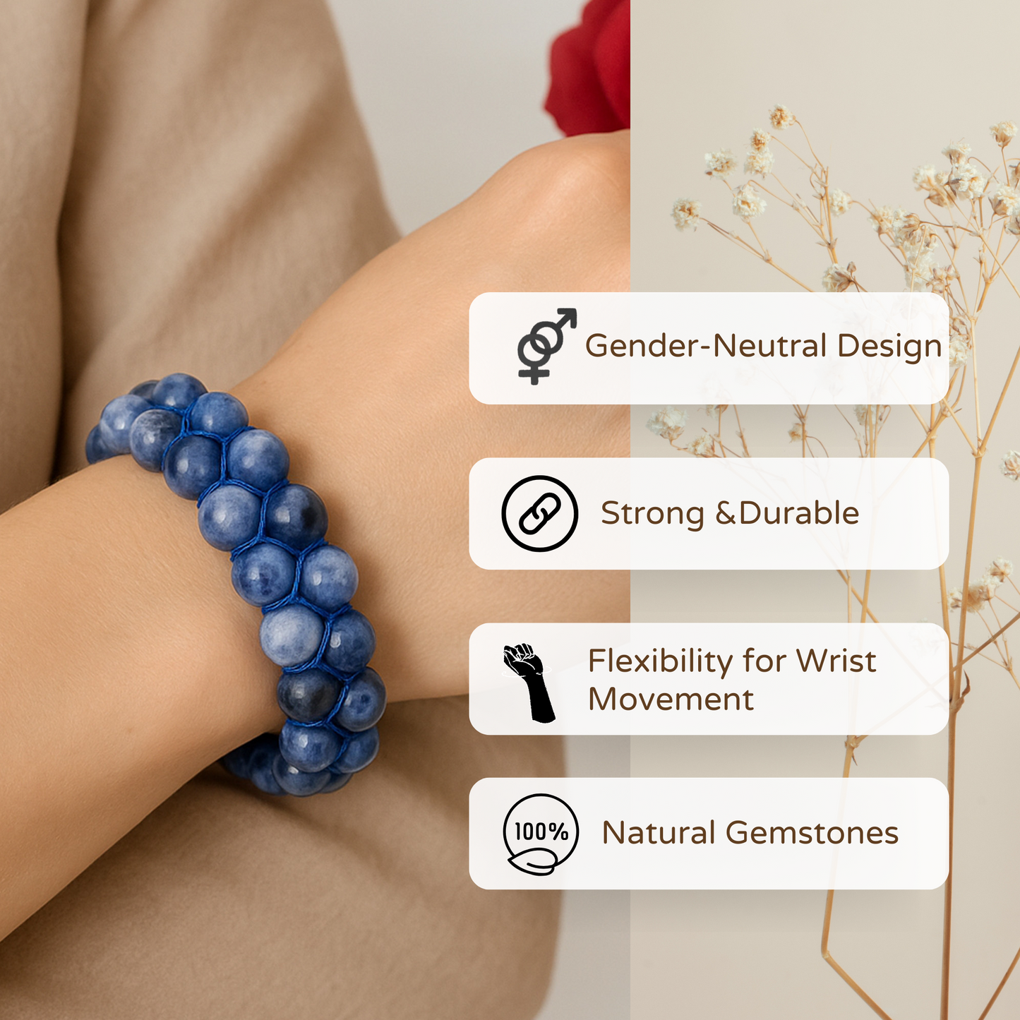 Deep Focus Sodalite Bracelet - Focus