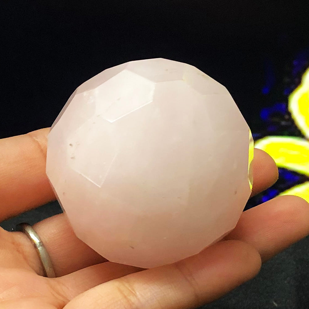 Rose Quartz Crystal Ball – Love, Harmony & Divine Energy