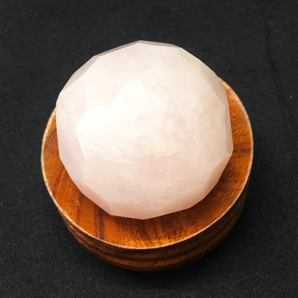 Rose Quartz Crystal Ball – Love, Harmony & Divine Energy