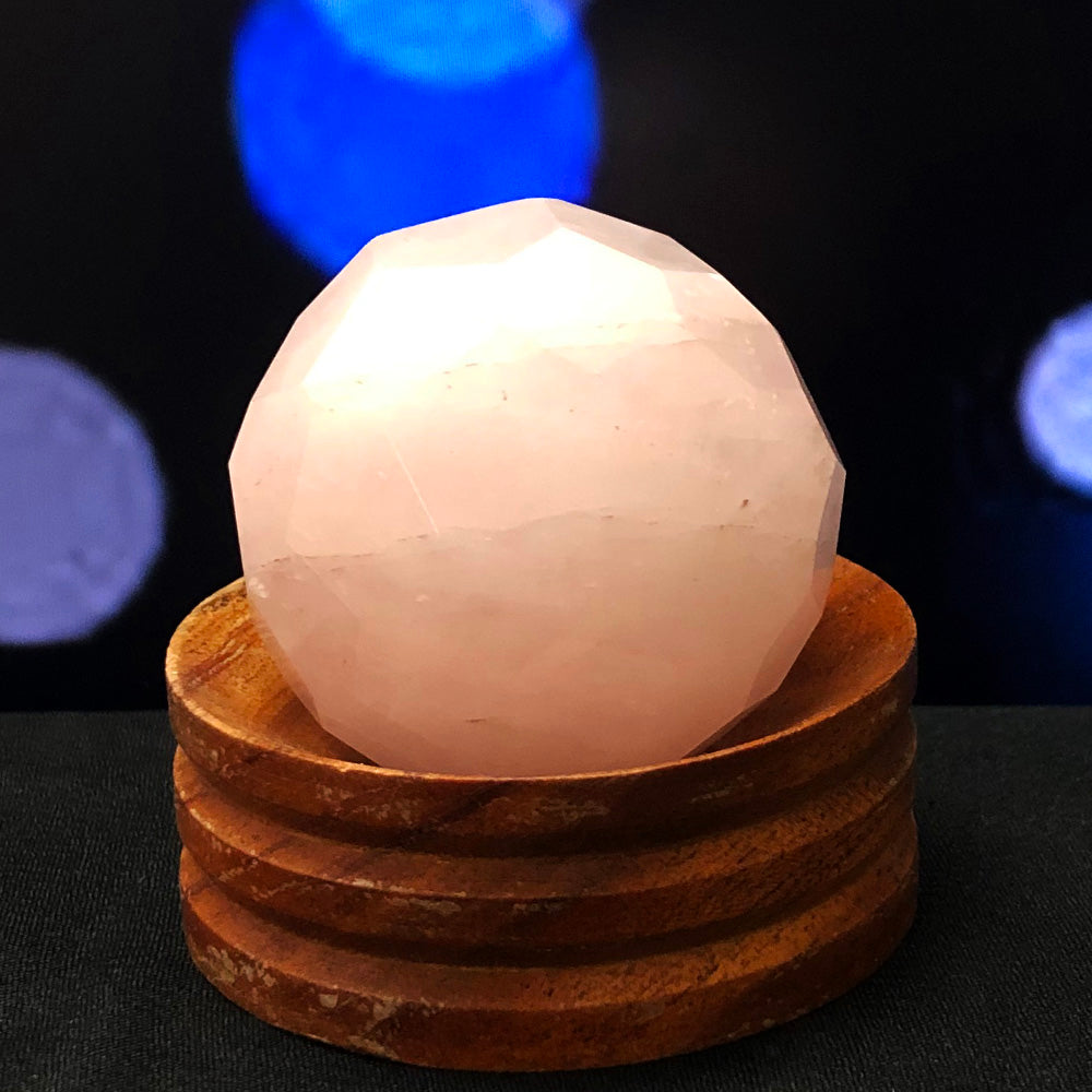Rose Quartz Crystal Ball – Love, Harmony & Divine Energy