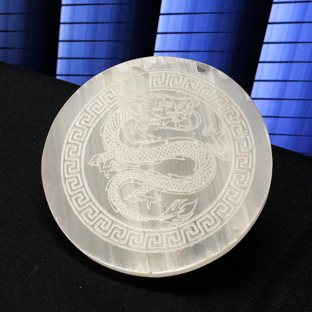 Selenite Charging Plate – Cleanse Crystals & Amplify Energy