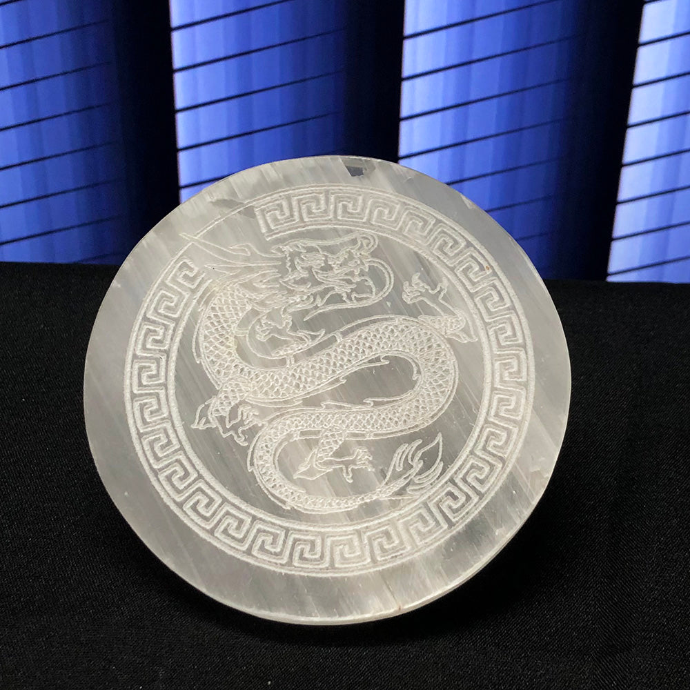 Selenite Charging Plate – Cleanse Crystals & Amplify Energy
